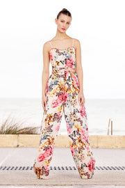 JERRY SILK BUTTERFLY JUMPSUIT